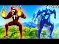 We Found ELEMENTAL VENOM In GTA 5! (Fire and Ice Powers)