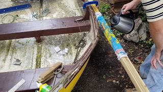 Easiest way to Steam bend boat timbers at home without Steamer.