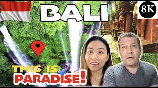 Bali in 8k ULTRA HD HDR - Paradise of Asia (60 FPS) | Couple REACTION