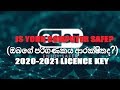 සල්ලි දීල ගන්න virus guard එක නිකන් ගමු. how to install eset with 2020-2021 key.