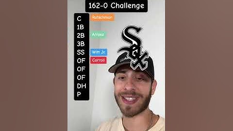Creating a 162-0 MLB team