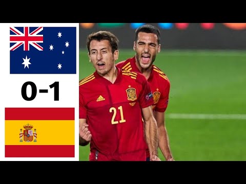 Australia U23 vs Spain U23 ● Extended Highlights 0-1