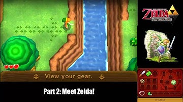 The Legend of Zelda: A Link Between Worlds (Part 2) Meet Zelda