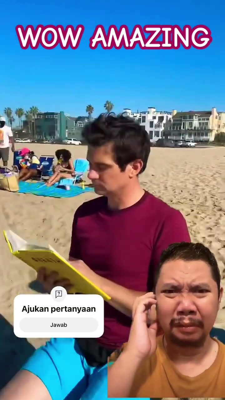 SULAP KURSI MELAYANG!!!?? #beach #comedy #funny #summer