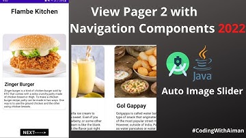 How to Implement ViewPager2 in Android Studio||2022|| Navigation Component||ViewPager2