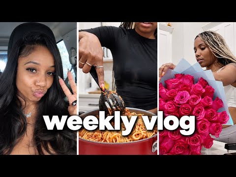 soft life hard hustle: ep 3 | decorating lash suite | flowers orders | gym life + more 