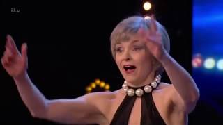 Kath Thompson as Theresa May Full Audition Britain's Got Talent 2019 S13E08