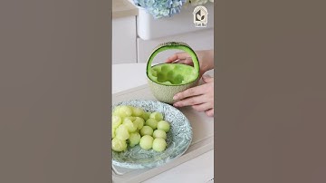 Cắt tỉa giỏ dưa lưới đẹp mắt siêu dễ: Ai nhìn cũng khen 🍈 | Trạm Nhà