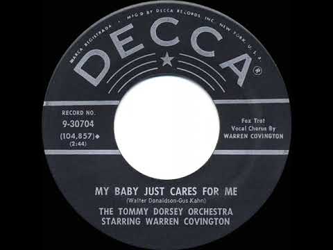 1958 Tommy Dorsey Orchestra - My Baby Just Cares For Me (Warren Covington, vocal)