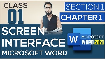 CLASS 01  II  MICROSOFT WORD INTERFACE (Microsoft Word 2020) II  #MicrosoftWord