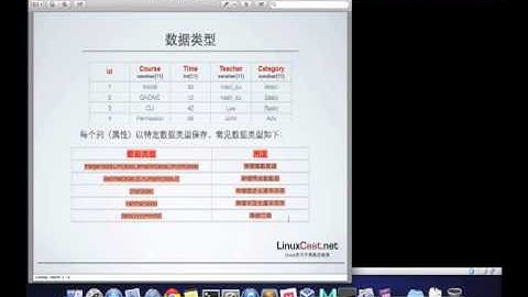 SQL语言基础 - 2 [LinuxCast视频教程]