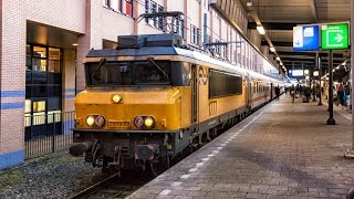 NS 1777 vertrekt met CityNightLine van Amersfoort naar Arnhem, München en Zürich 28 maart 2016