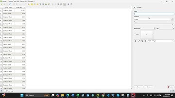 How to use Conditional Formatting using QGIS
