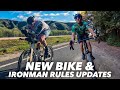 New bike and the ironman rules updates  canyon grail  ep 5