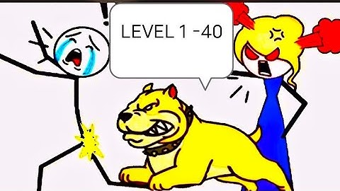 Thief Puzzle (WEEGOON) - Funny Stickman Brain Puzzle Game - Levels 1-40 Android Gameplay Walkthrough