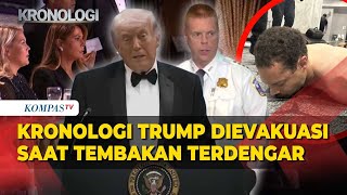 Kronologi Trump Dievakuasi usai Terdengar Suara Tembakan di Acara Makan Malam Gedung Putih