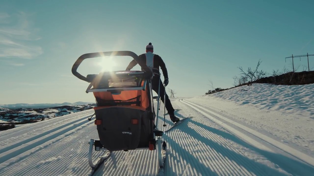 thule chariot cross ski kit