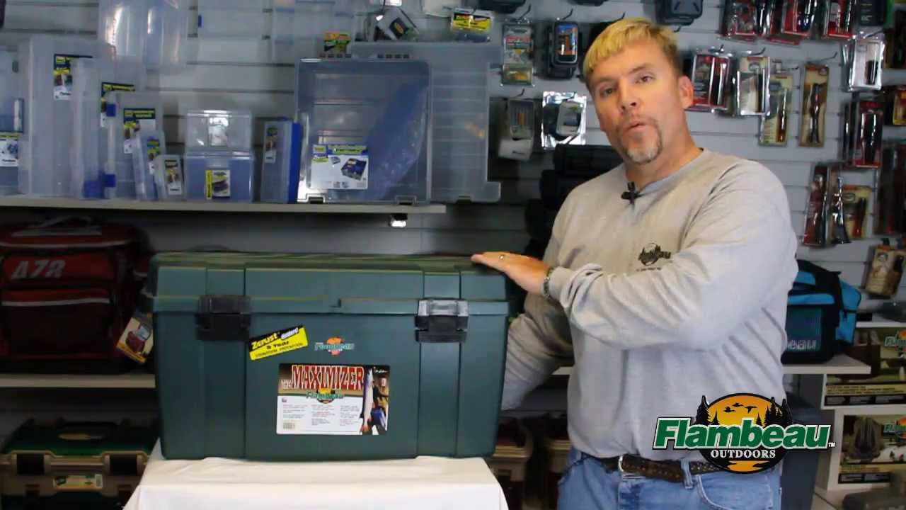 flambeau outdoors musky tackle box 6383 3-Tray Box, 32 Compartments, Frost Green Flambeau Outdoors NextGen 6/0 Large Fishing Tackle Box The fresh FLAMBEAU MAXIMIZER MUSKY BOX