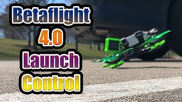 Betaflight 4.0 - Launch Control Setup