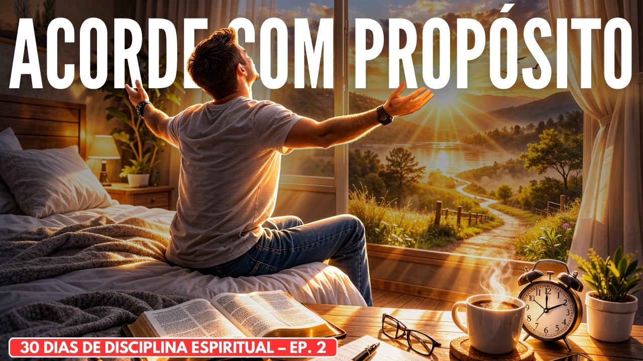 Oração da Manhã: Nunca Mais Acorde Sem Propósito | Disciplina Espiritual Ep. 2