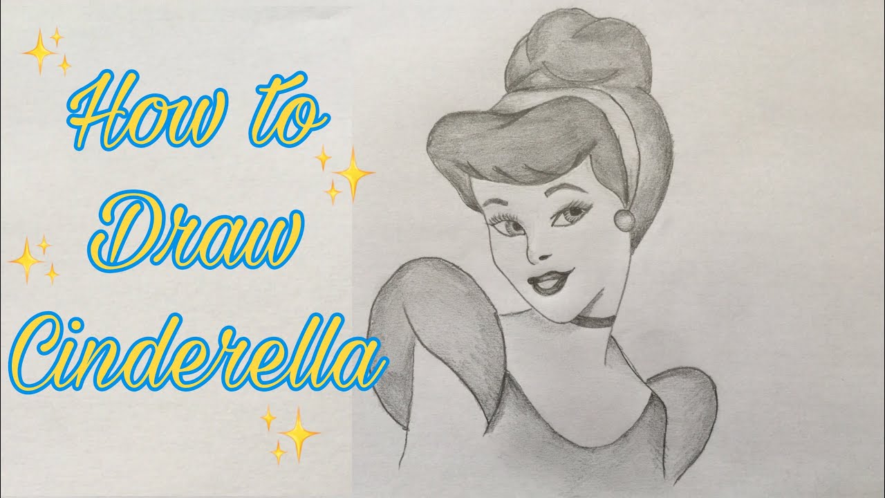 How to Draw Cinderella (Step by Step Pictures)