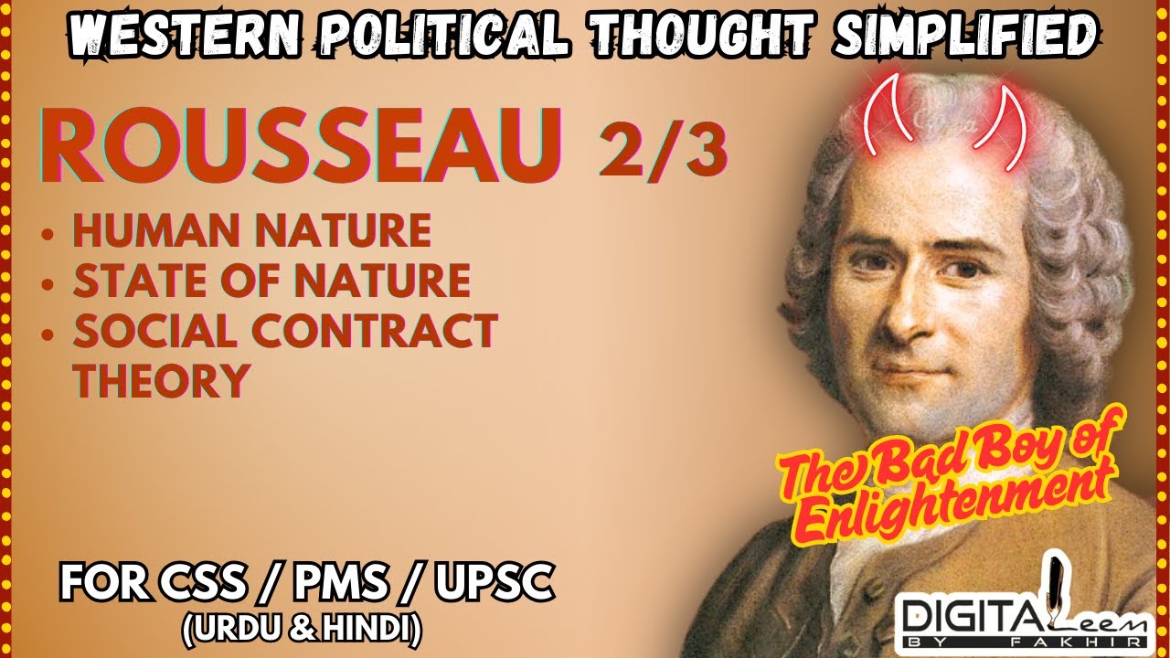 Rousseau on Human Nature | State of Nature | Social Contract Theory ...