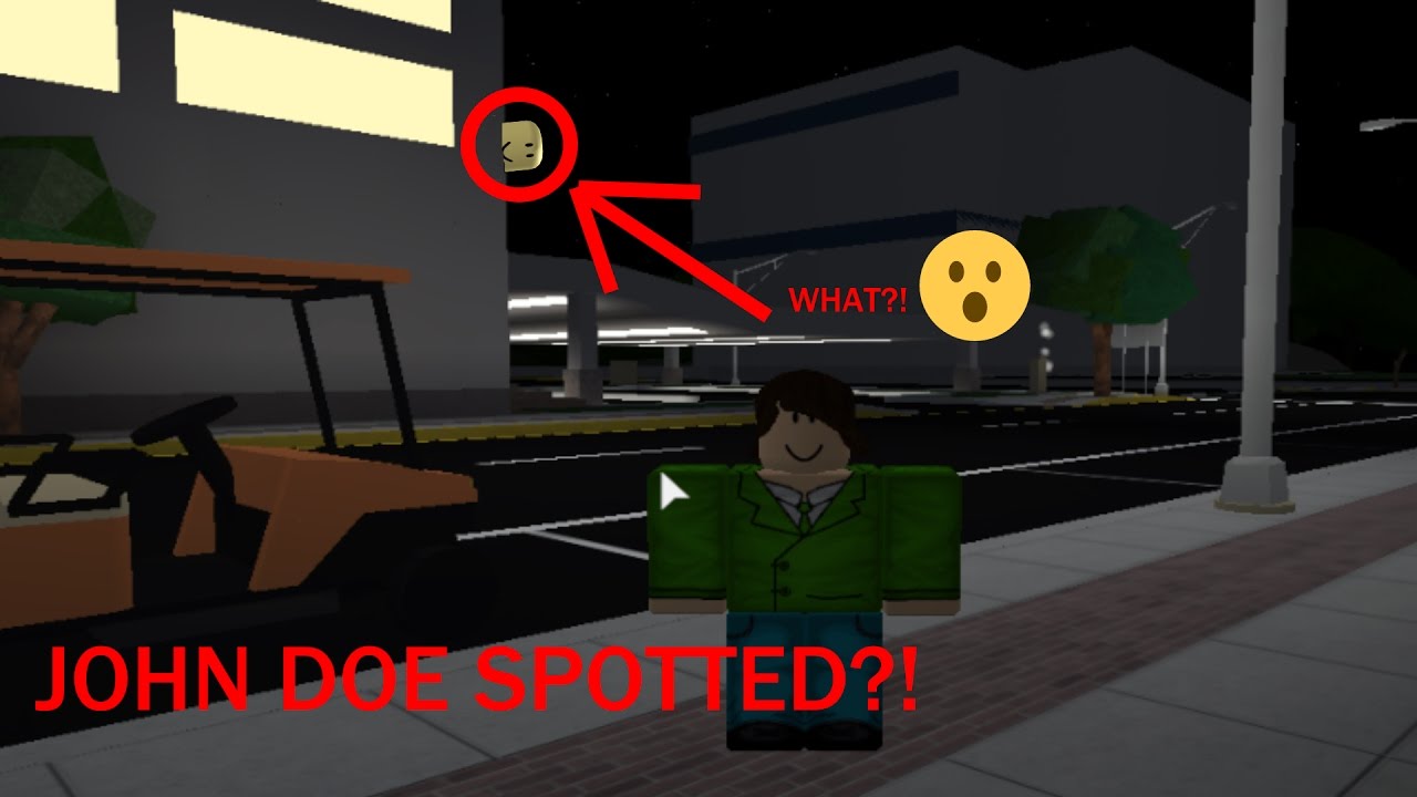 John Doe Spotted At My Roblox Place Omg Youtube - john doe sighting in roblox