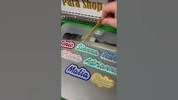 Perfect embroidery patches everytime