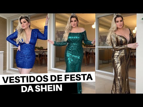 EXPECTATIVA E REALIDADE DE VESTIDOS DE FESTA DA SHEIN POR ALICE SALAZAR