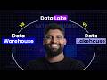 Data Lake vs Data Warehouse vs Lakehouse: pare de confundir (entenda em 12 min)