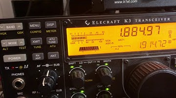 160 Meter AM on my Elecraft K3