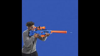 NERF Fortnite BASR R Bolt Action Blaster    Includes 3 Bush Targets, Removable Sc || Full Review