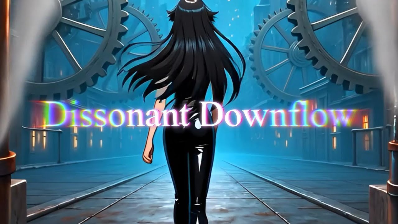 Dissonant Downflow [AI Assisted Music Video]