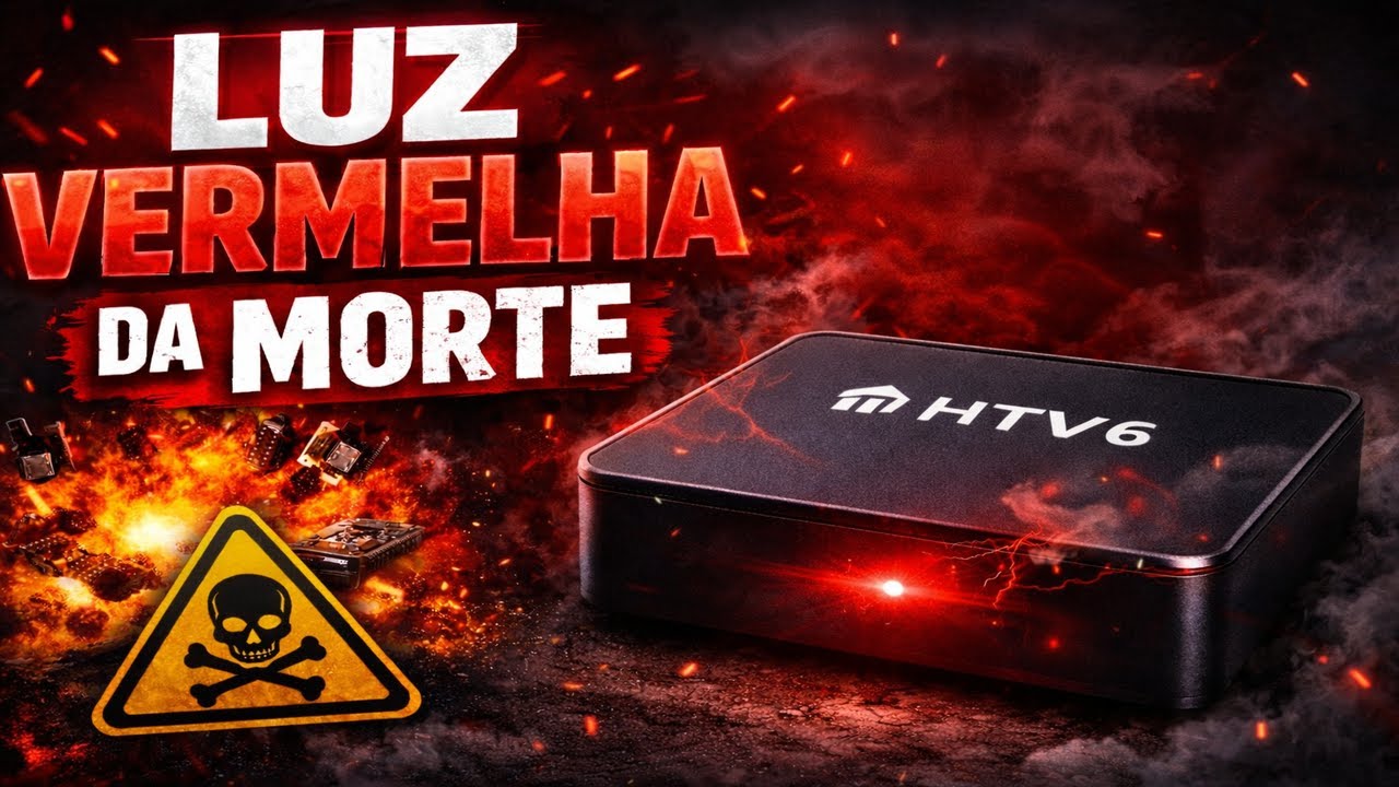 LED Vermelho da Morte no HTV 6 Passo a Passo Para Recuperar
