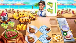 Cooking City Beach Holiday 🏖 Levels 1-10 Cooking Food Mobile Games screenshot 4