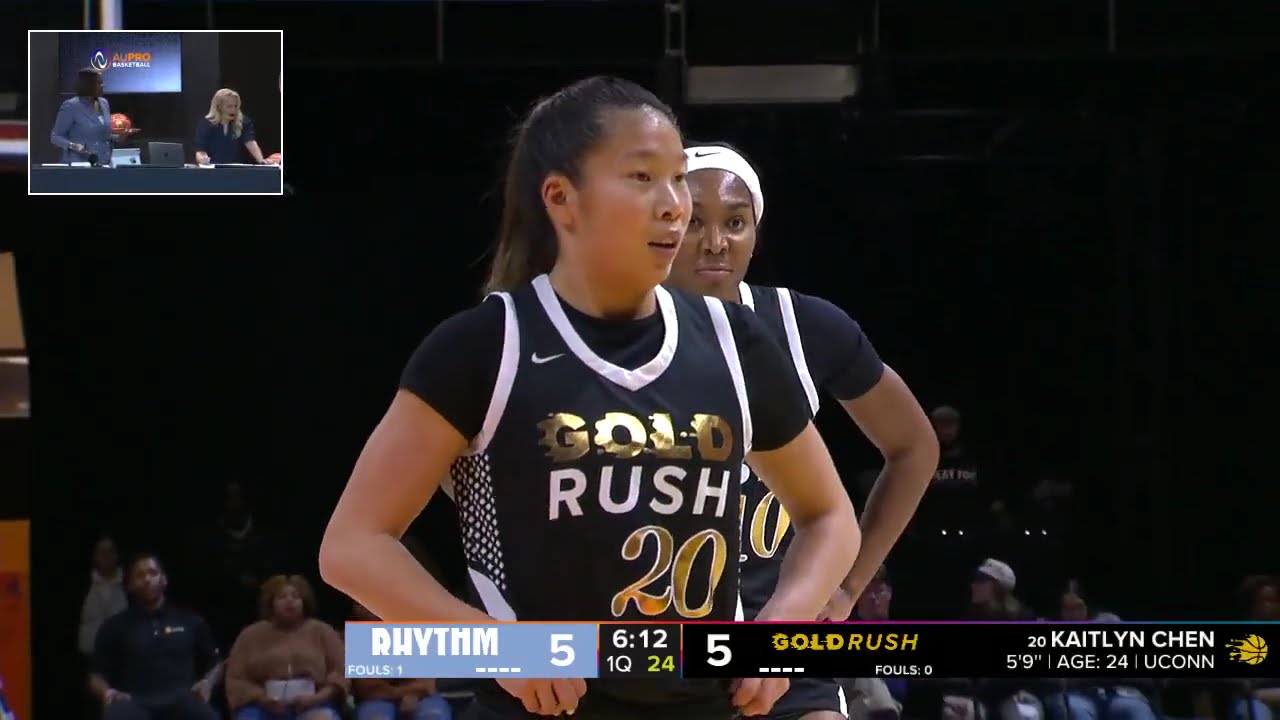 2026 @AUProBasketball Game 10: Rhythm v. Gold Rush