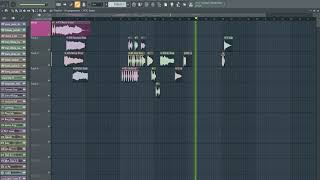 simple project on a program FL Studio screenshot 1