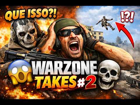 🎮 SÓ JOGADA SEM SENTIDO 🤯🔥 – Warzone Takes #2026