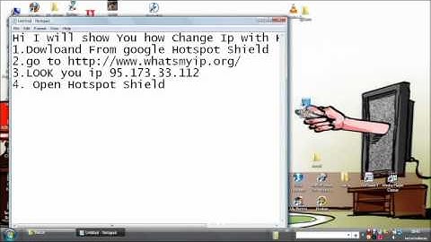 How change ip with Hotspot Shield