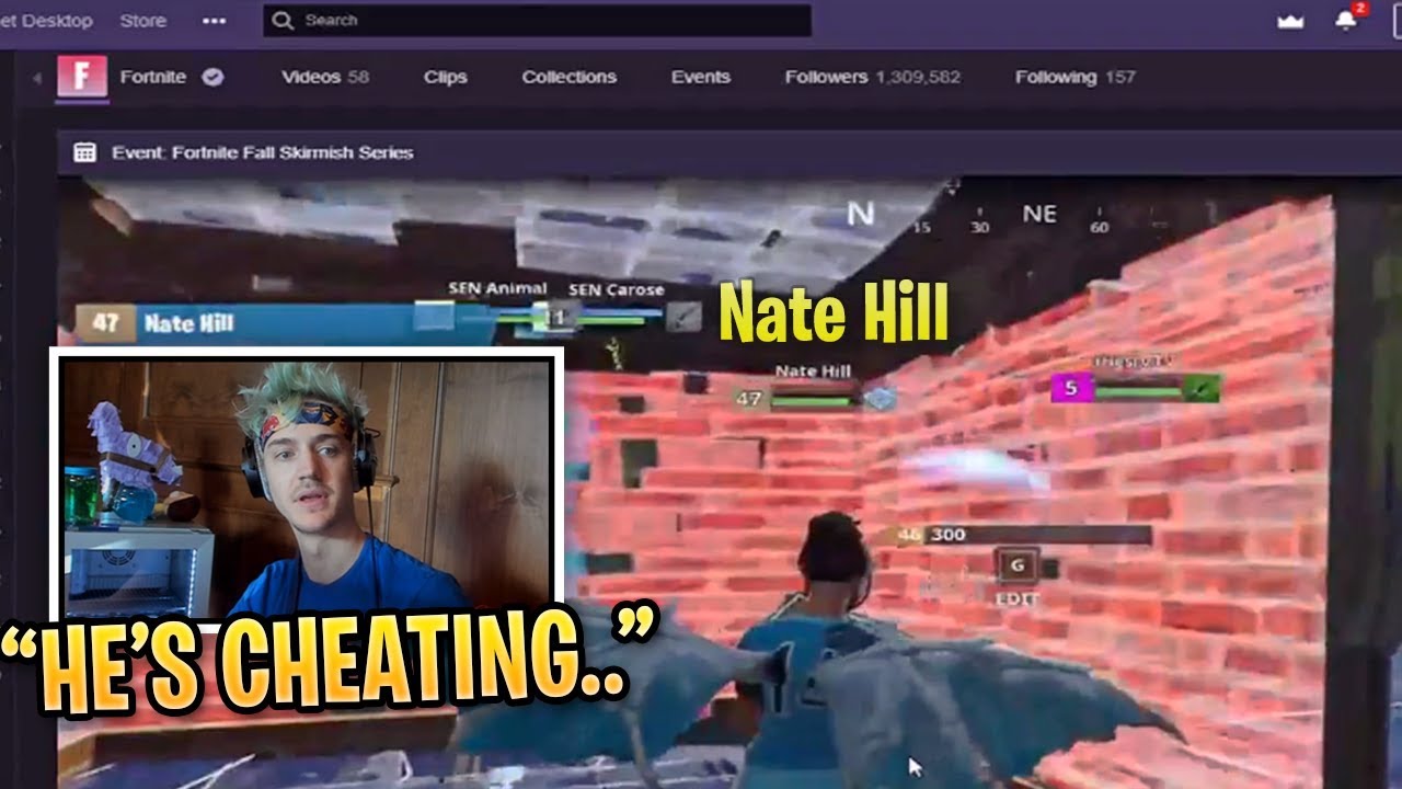 Ninja Reacts to Players CHEATING in $10,000,000 Tournament! (Fall ...