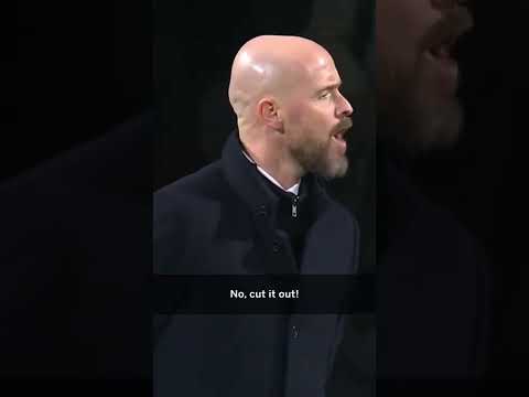Erik ten Hag wasn?t happy with Noa Lang?s attitude in a cup match for Ajax.