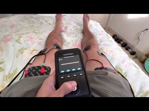 Compex Sport Elite 3.0 Muscle Stimulator with TENS Kit, 10 Programs Helps  facilitate and Improve Muscle Performance, Black