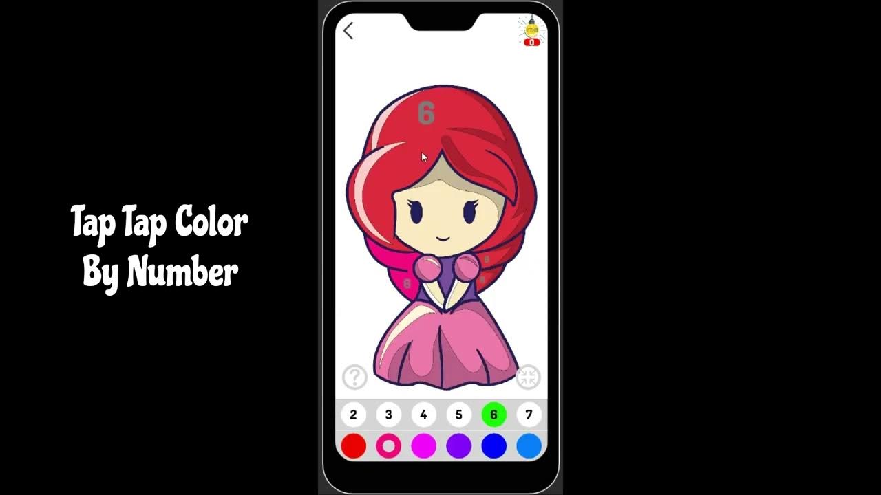 Tap Tap Color By Number Free game download YouTube