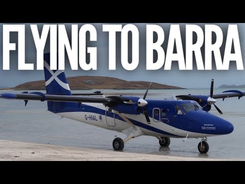 What is the flight to Barra like?  Includes landing at unique beach airport!