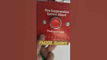 Fire Suppression system Abort Switch