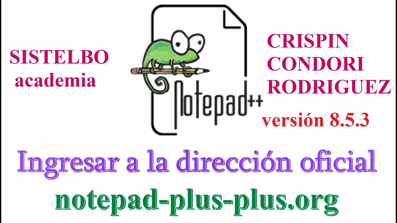 Instalar El Editor De Lenguajes Notepad Versi n 8 5 3 sistelbo t1 Instalar el editor de lenguajes notepad versi n 8 5 3 sistelbo t1