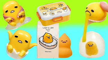 Opening Gudetama Collectible Blind Boxes