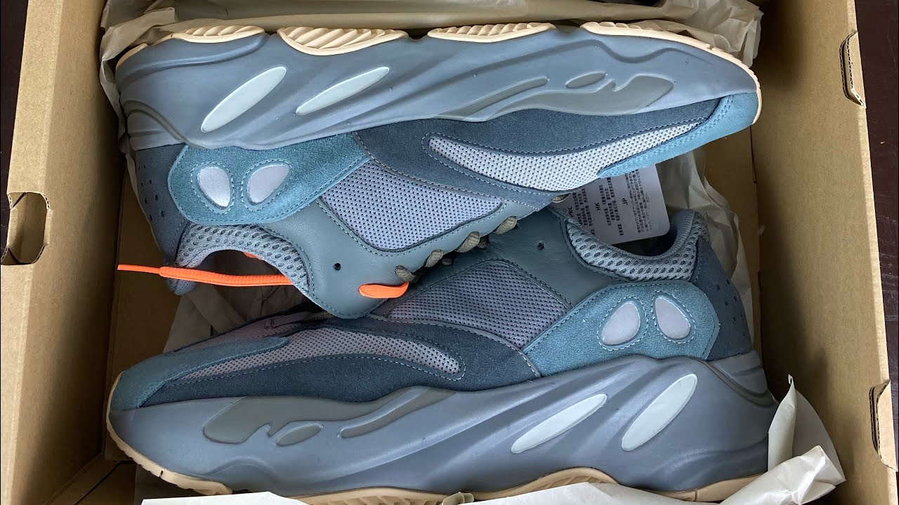 Did Kanye finesse Trump? Are we back on Yeezy’s? UNBOXING 700 Teal Blue ...