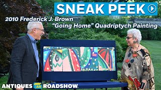 Preview: Frederick J. Brown Going Home Quadriptych | Cheekwood Estate &amp; Gardens | ANTIQUES ROADSHOW