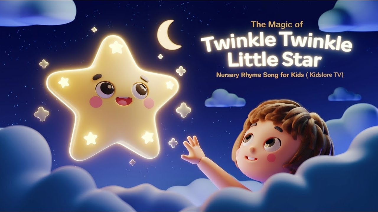🌟 The Magic of Twinkle Twinkle Little Star | Nursery Rhyme Song for ...